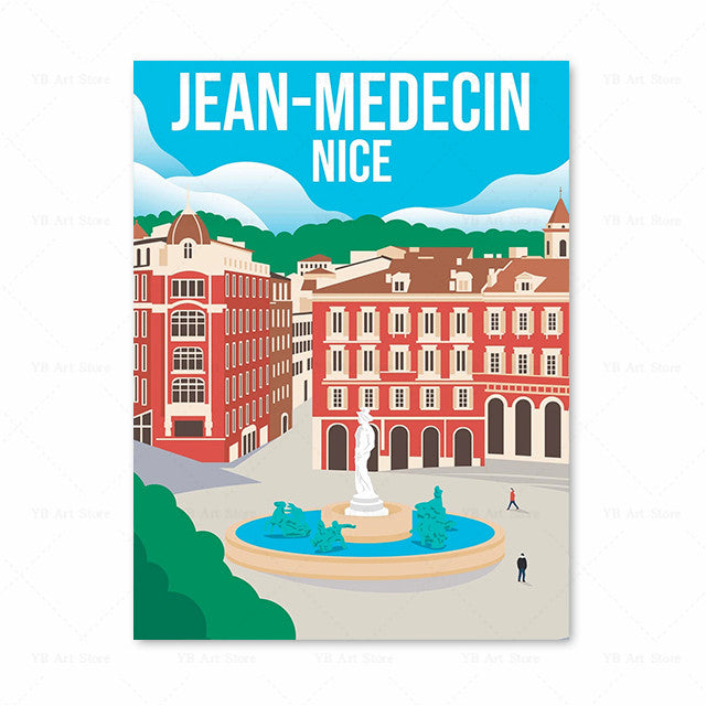affiche-peinture-dart-vintage