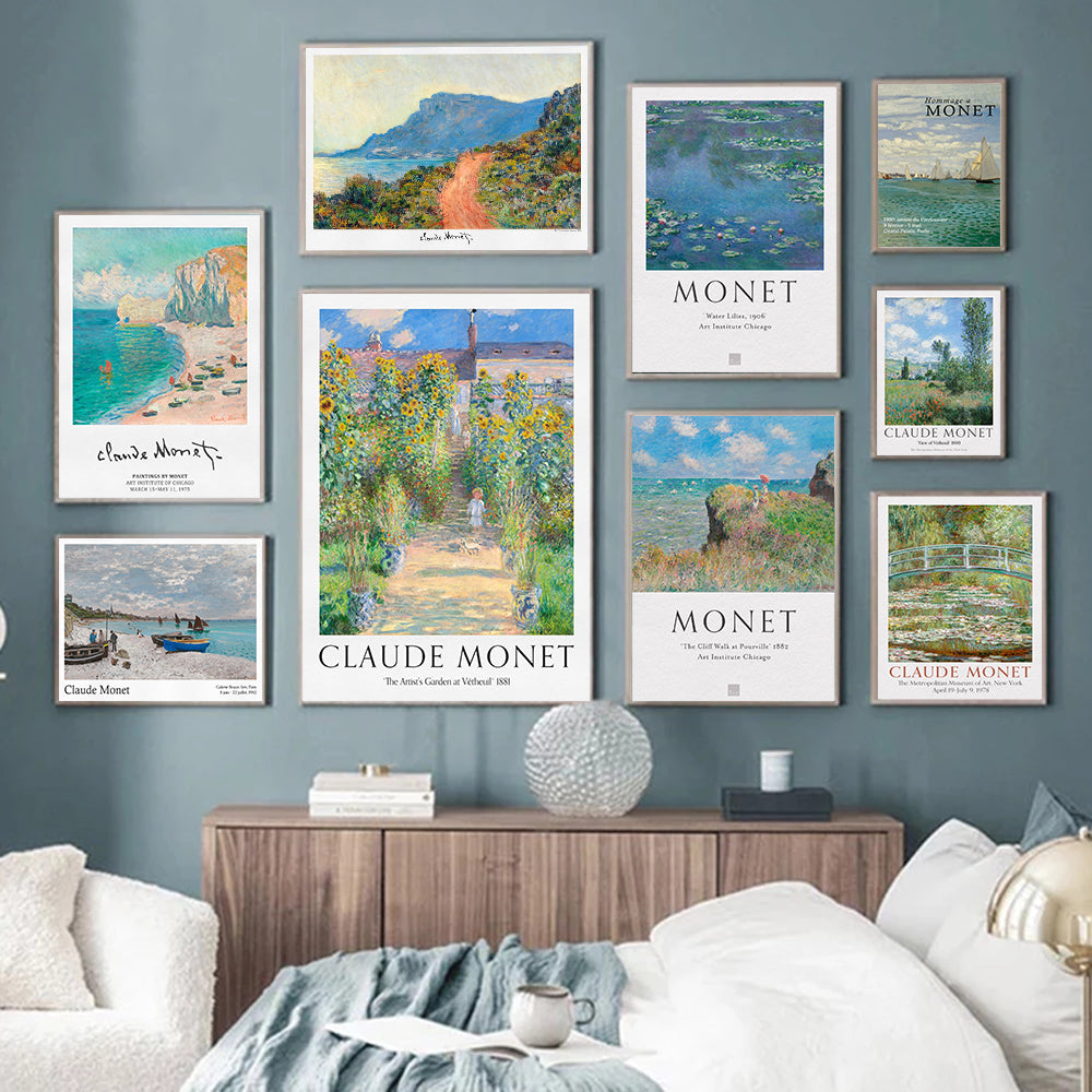 affiches-vintage-monet-garden