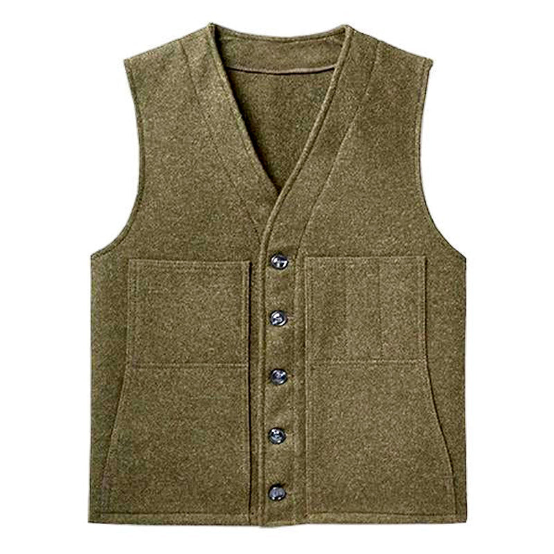 gilet-simple-boutonnage-col-en-v-vintage