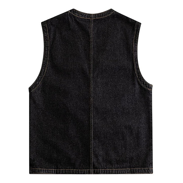 gilet-decontracte-jean-simple-boutonnage-vintage