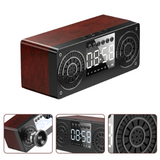 enceinte-horloge-en-bois-bluetooth-vintage