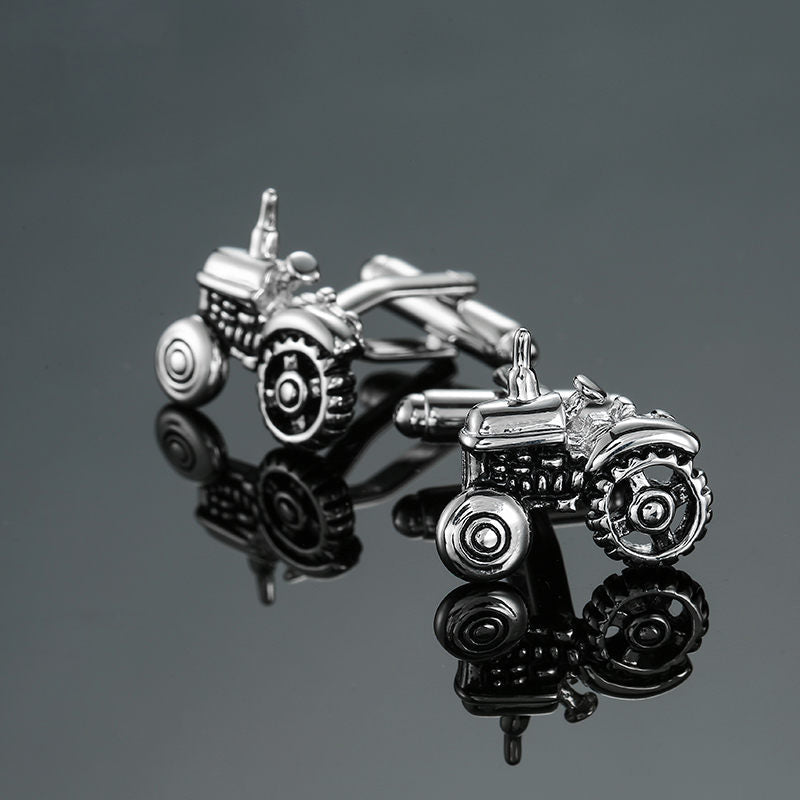 boutons-de-manchette-noir-velo-vintage