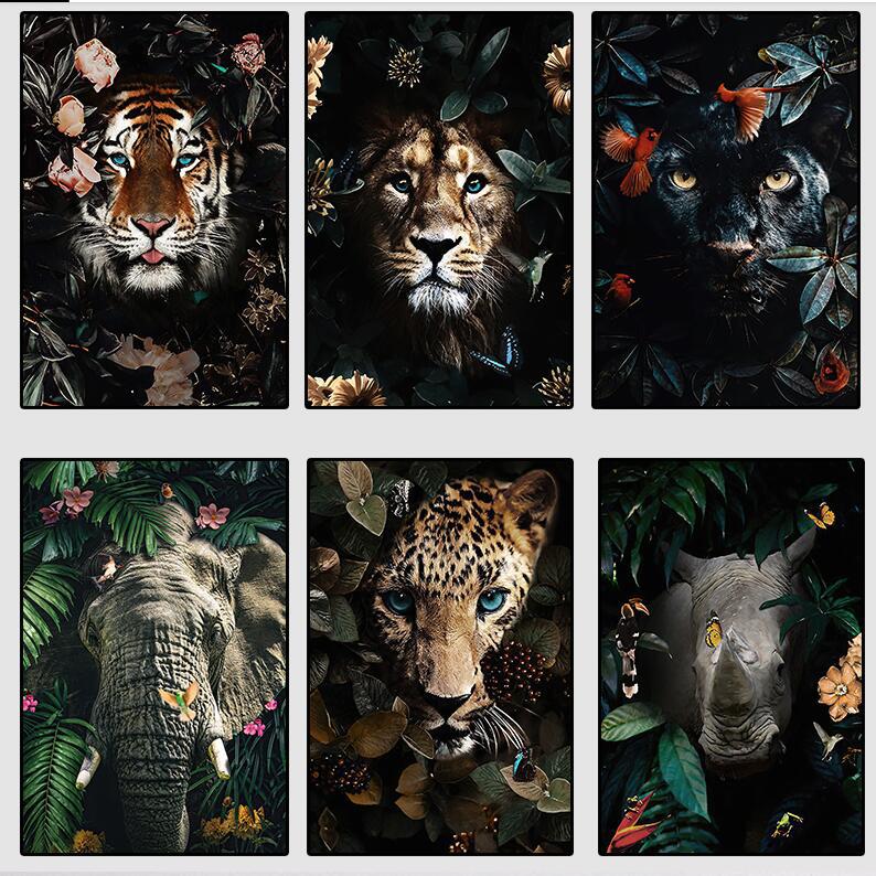 affiche-murale-danimaux-creatifs