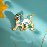 broches-lion-vintage-en-metal