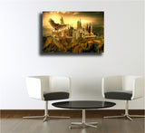 Lienzo Pintura Decoración Vintage