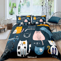 housse-de-couette-dessin-anime-chat-vintage