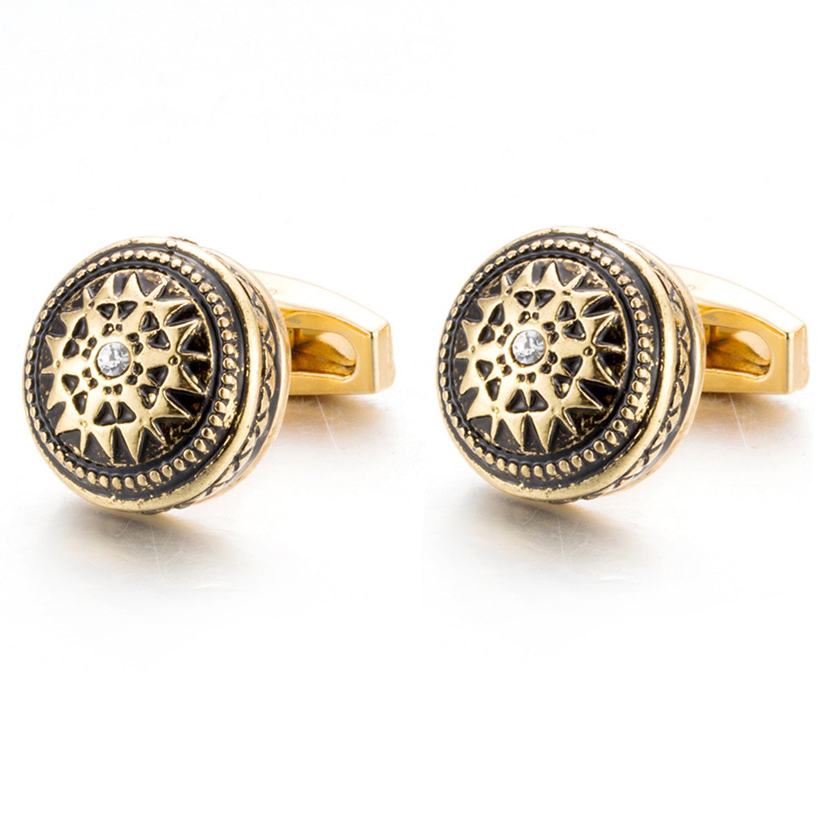 boutons-de-manchette-a-motifs-diamant-vintage