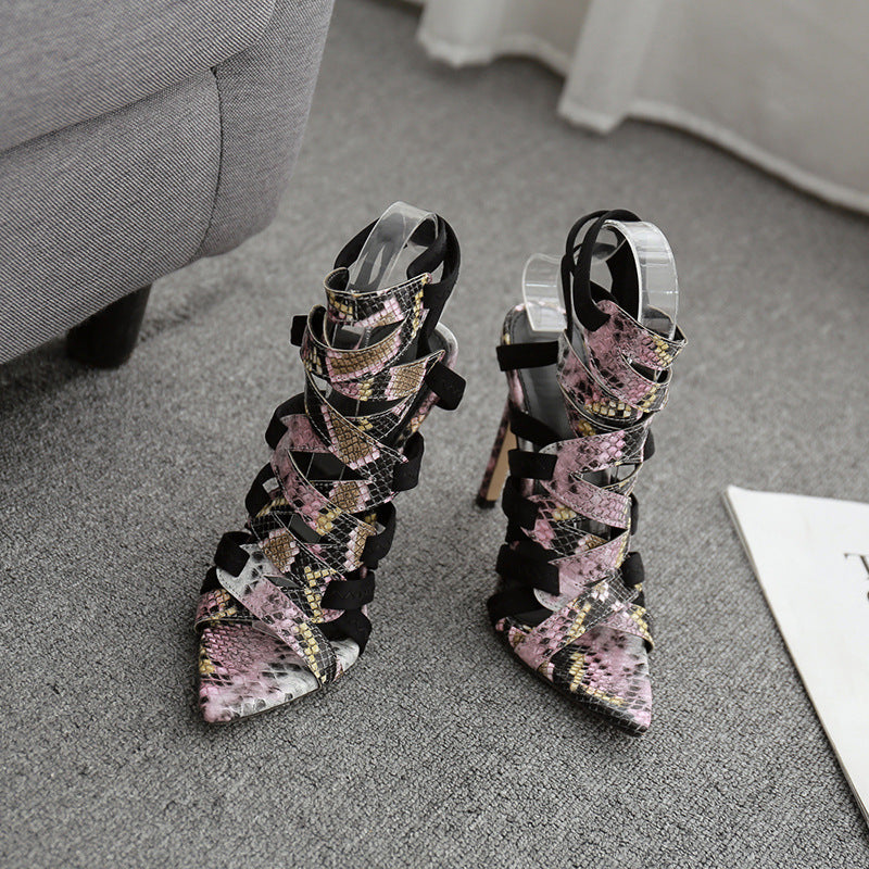 Zapatos De Salón Elásticos Vintage