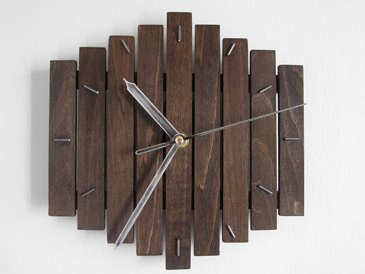 Reloj Country Garden Vintage Madera Mode Vintage
