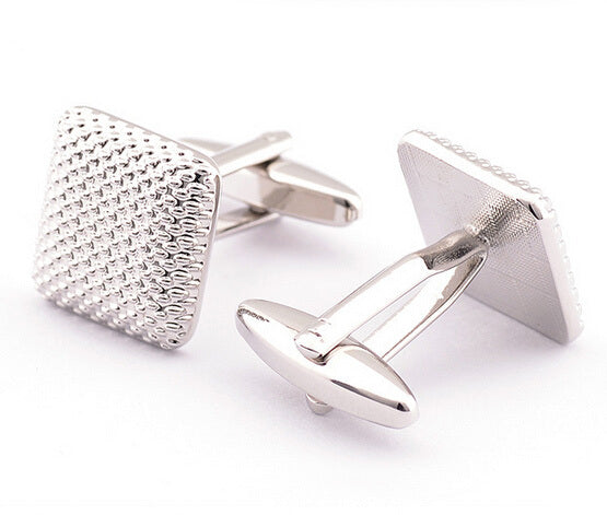 boutons-de-manchette-a-carreaux-simples-vintage