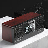 enceinte-horloge-en-bois-bluetooth-vintage