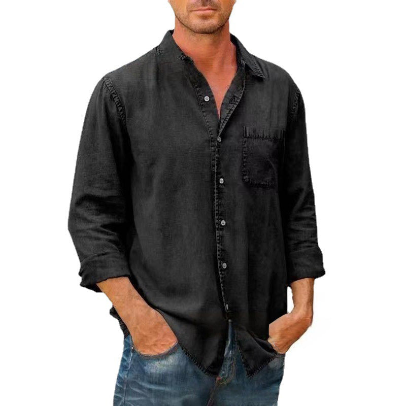 chemise-delavee-manches-longues-vintage