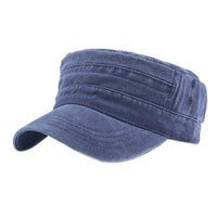 Mens Flat Cap 33262536W Navy Hats