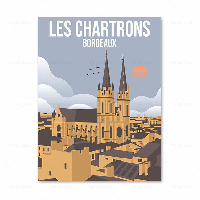 affiche-peinture-dart-vintage