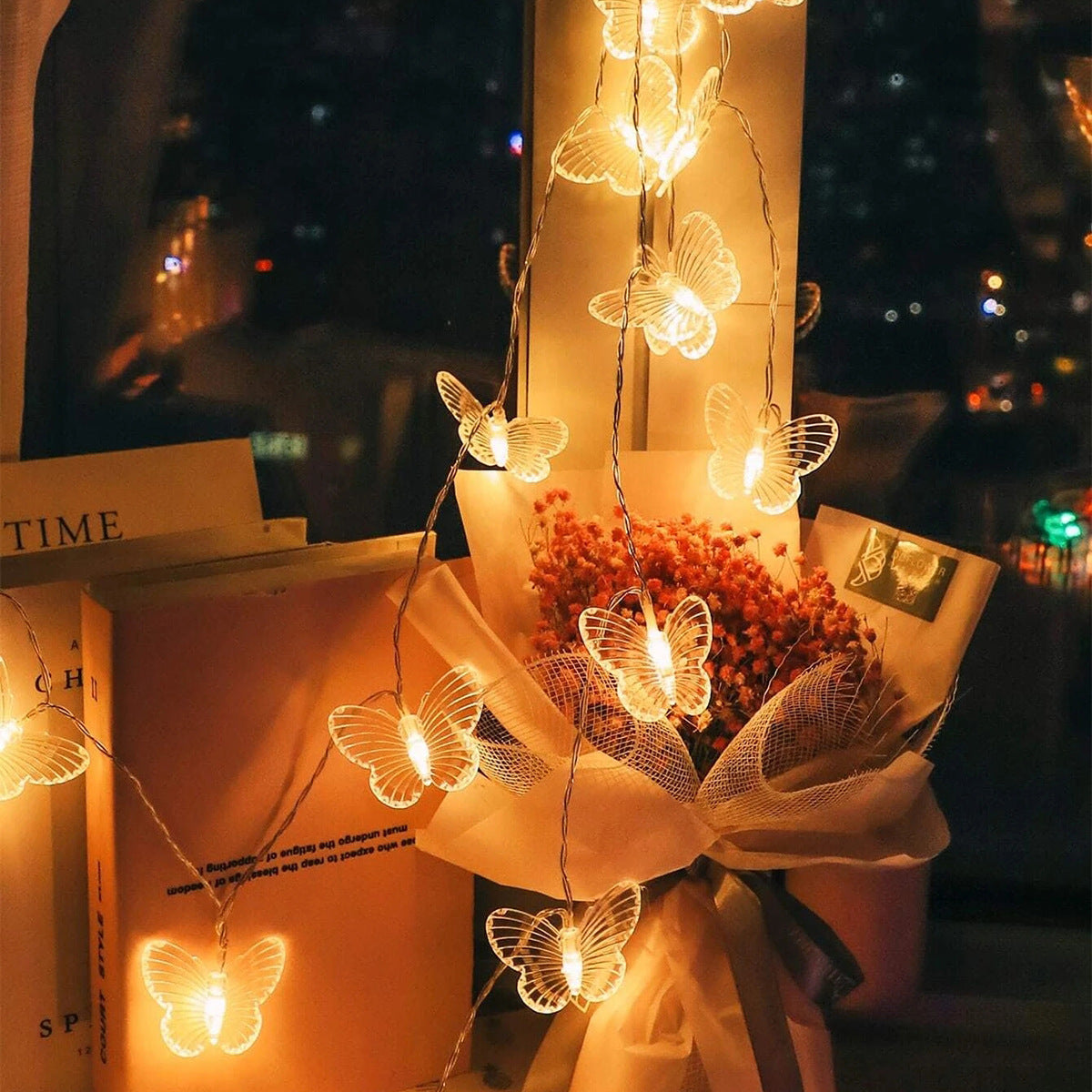 Lámpara de guirnalda de luz de decoración vintage