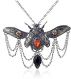 collier-steampunk-pendentif-coccinelle-vintage