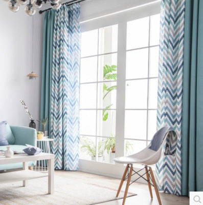 tissu-de-rideau-imprime-vintage