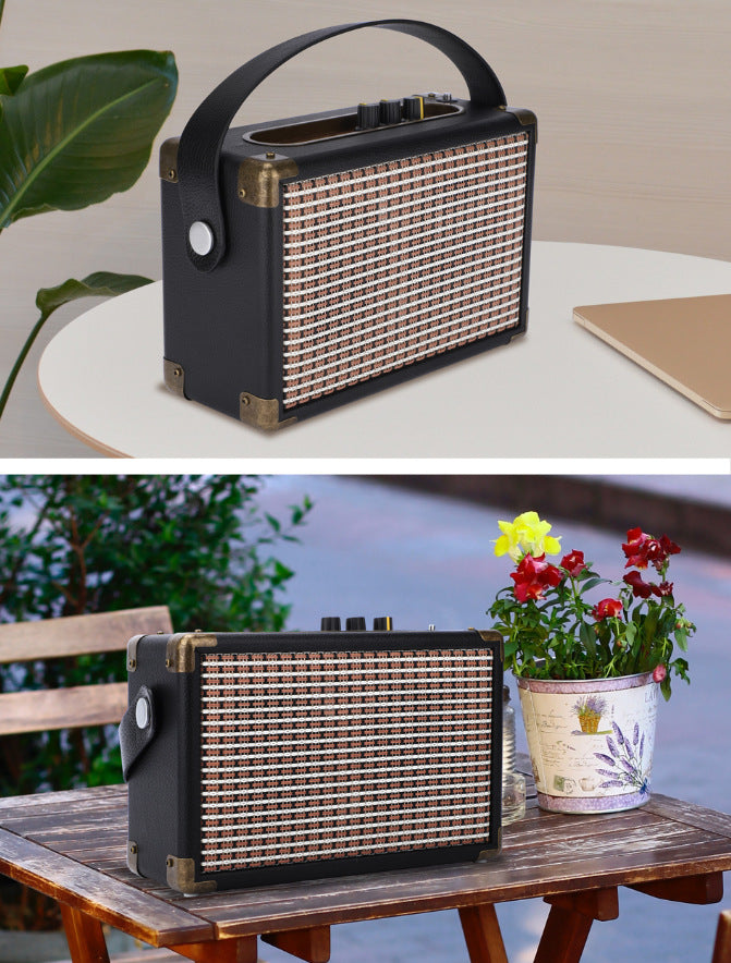 enceinte-bluetooth-vintage-multifonctionnel-portable