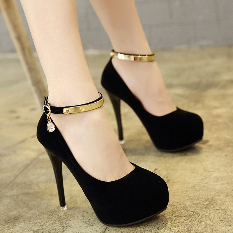 Zapatos de tacón para mujer Fiesta de boda vintage