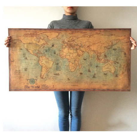 Mapa de la vendimia Póster