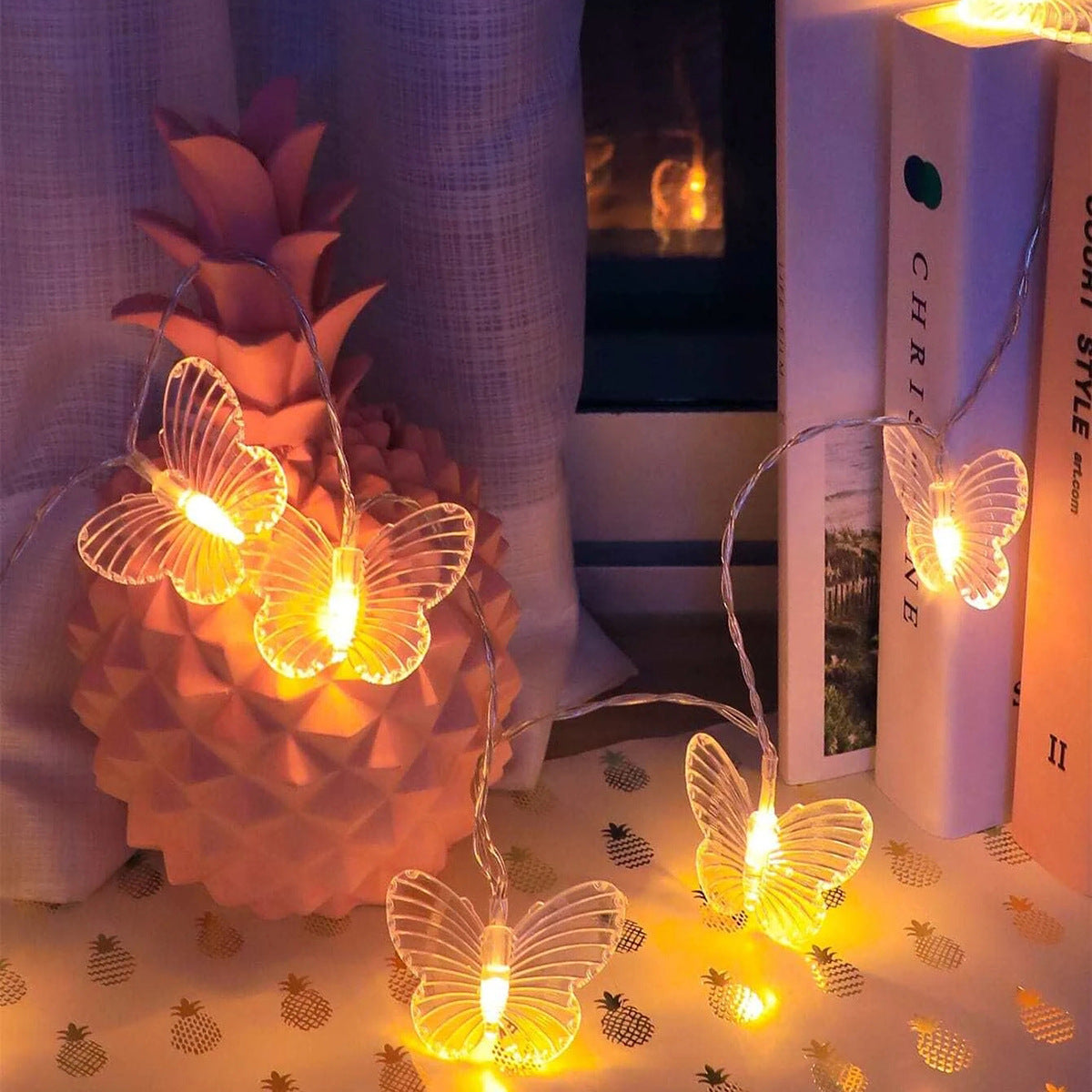 Lámpara de guirnalda de luz de decoración vintage