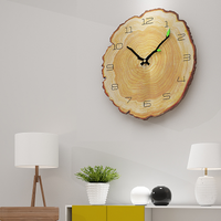 horloge-murale-en-bois-vintage