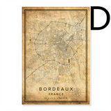 affiche-carte-de-ville-de-bourgogne