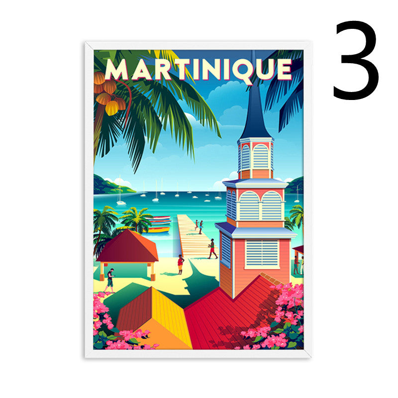 tableau-de-toile-dart-de-paysage-nordique-vintage