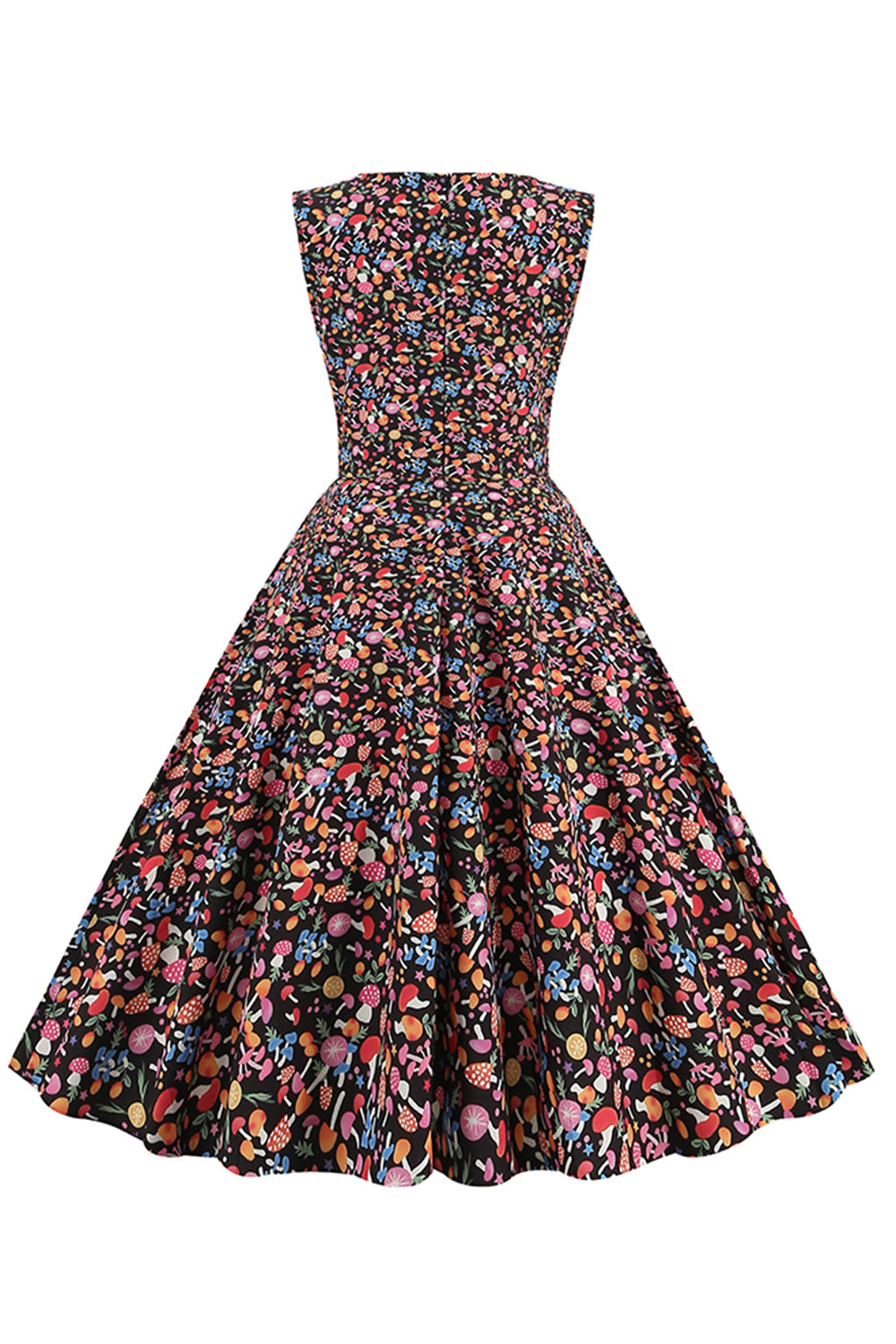 robe-annee-80-a-imprime-grunge