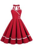 robe-pin-up-annee-80-en-col-v