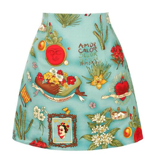 mini-jupe-annee-80-bleue-florale