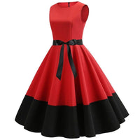 robe-rockabilly-rouge-et-noir