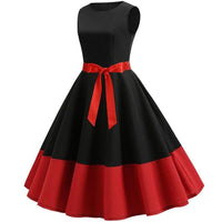 robe-rockabilly-rouge-et-noir