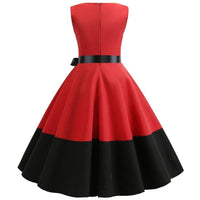 robe-rockabilly-rouge-et-noir