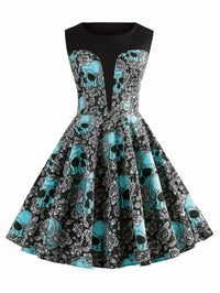 robe-rockabilly-tete-de-mort