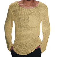 pull-maille-vintage-manches-longues