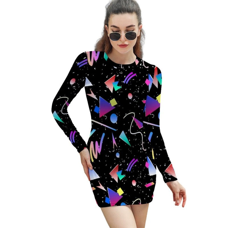 Robe-a-Carreaux-Annees-80-style-3
