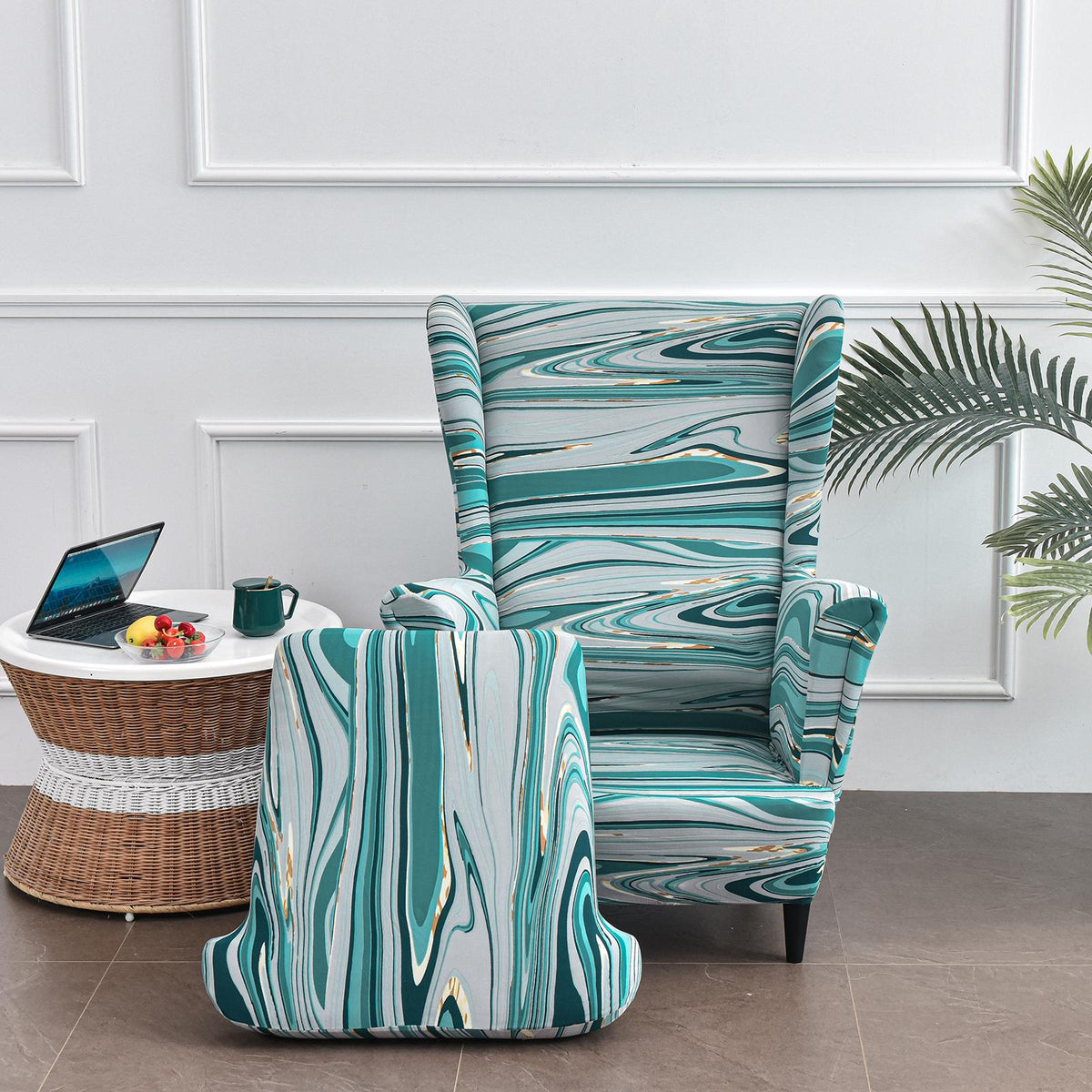Sillón bajo cromado años 80