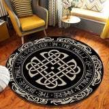 tapis-rond-nordique-vintage