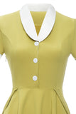 robe-couleur-citron-annee-80