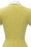 robe-couleur-citron-annee-80