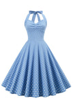 robe-retro-dos-nu-a-pois-pour-femme