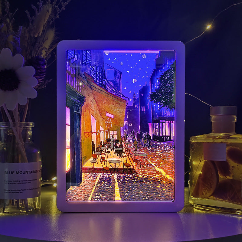 cadre-photo-vintage-peinture-3d-stereoscopique
