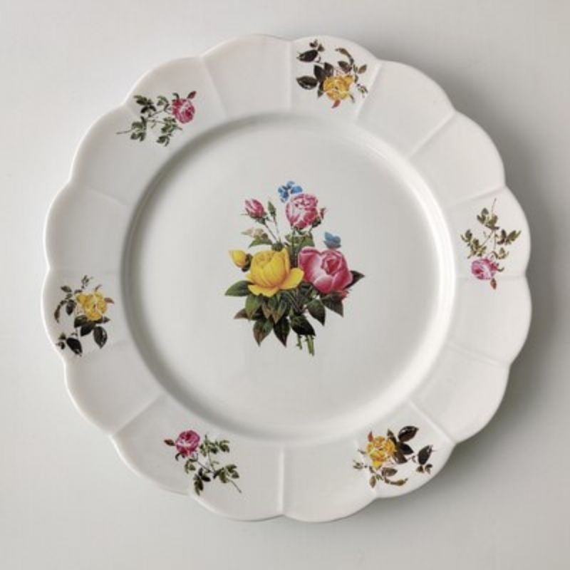 Antiguo plato vintage