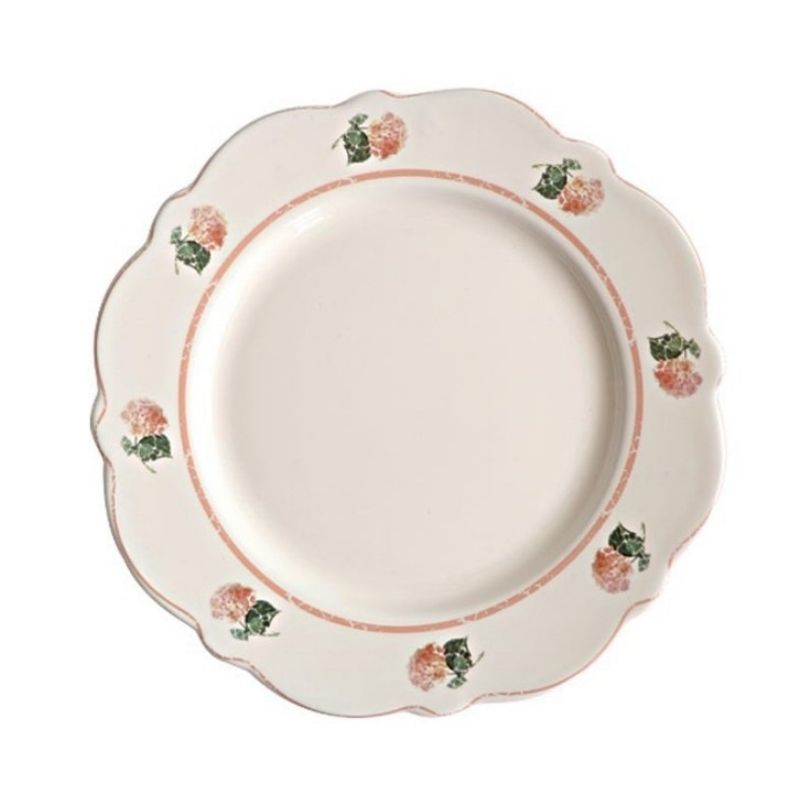 Plato Flores Vintage