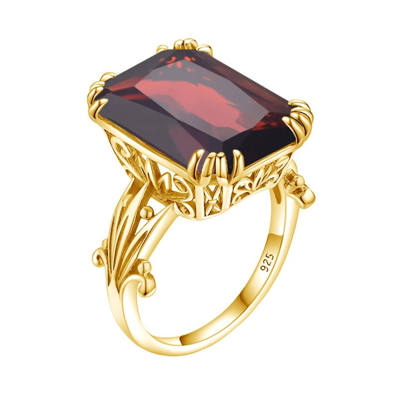 Anillo Art Déco para mujer