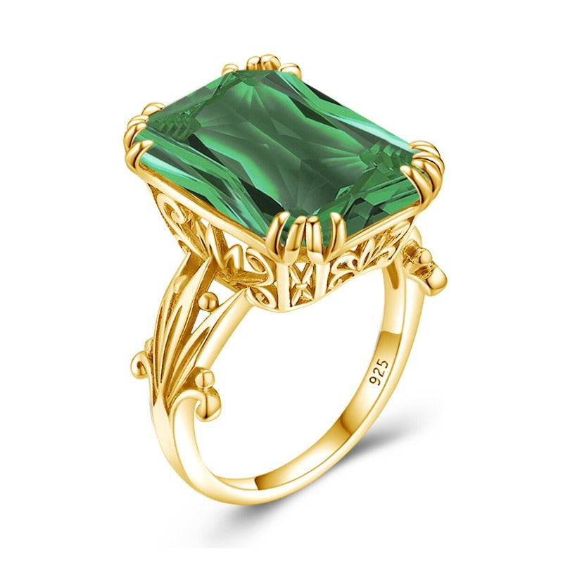 Anillo Art Déco para mujer