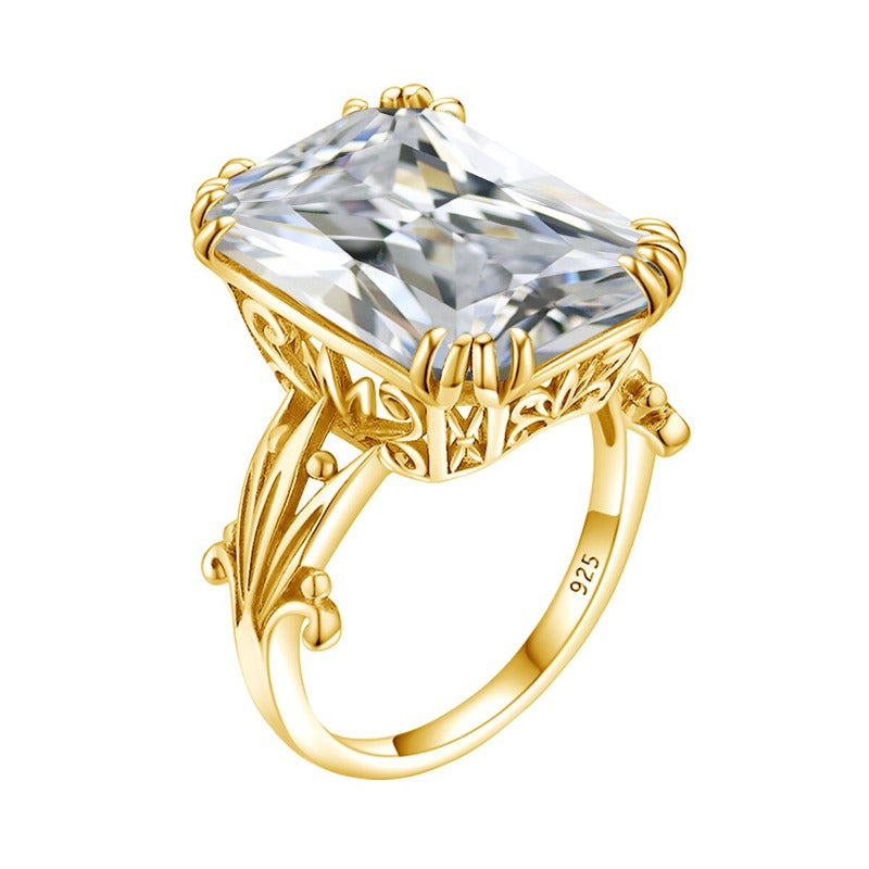 Anillo Art Déco para mujer