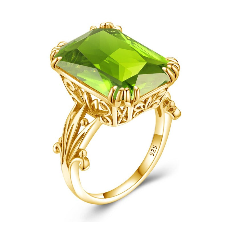 Anillo Art Déco para mujer