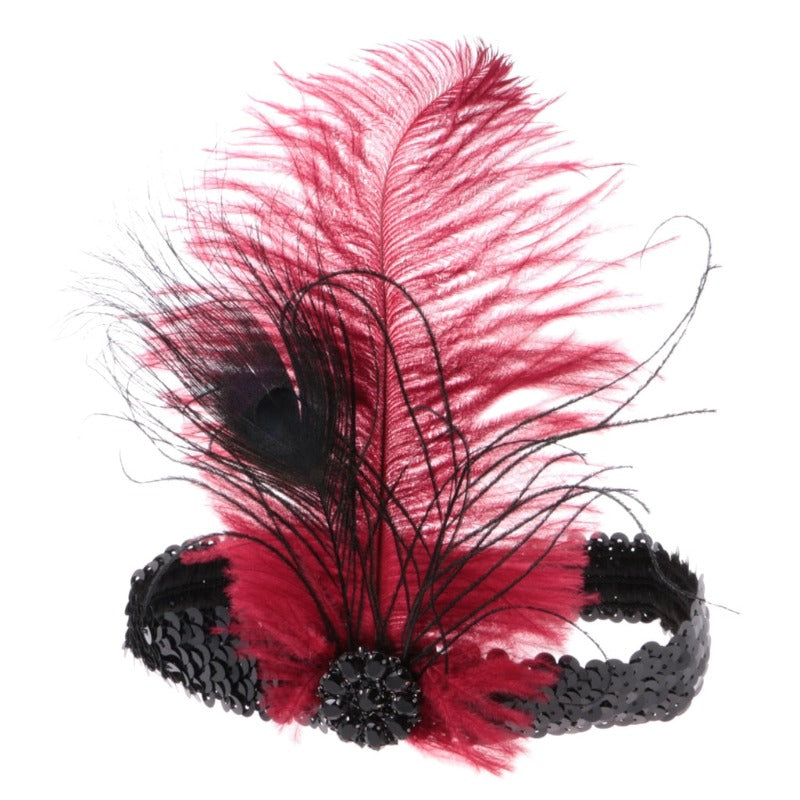 Bandeau Plume Charleston Style Chic